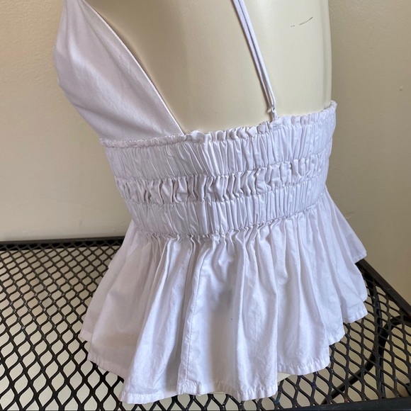 Express crop Top White Size S - Picture 3 of 7